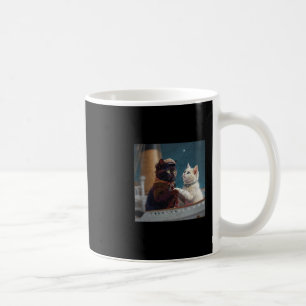 Lustige Titanic-Film-Katzen-Meme-RMS-Kreuzfahrtsch Kaffeetasse