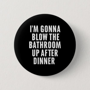 Lustige Toilette Erwachsenen Humor Ungeziemend Button