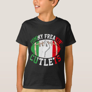 Lustige Tommy verrückte Schnitzel New Jersey Itali T-Shirt