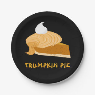 Lustige Torte Donald Trump Trumpkin Pappteller