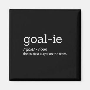 Lustige Torwart Torhüter Definition Fußball Hockey Magnet