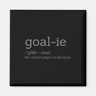 Lustige Torwart Torhüter Definition Fußball Hockey Magnet