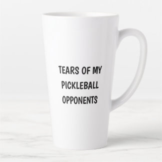 Lustige Tränen meiner Pickleball-Gegner Kaffee Milchtasse