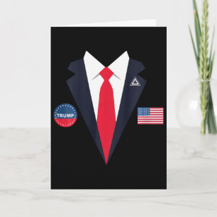 Lustige Trump Halloween-Kostüme für Kinder, USA-Pr Karte