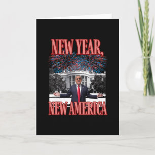 Lustige Trump Neujahr Neue Amerika Republikanische Karte