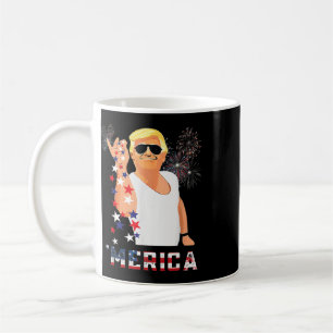 Lustige Trump Salt Merica Freiheit 4. Juli Geschen Kaffeetasse
