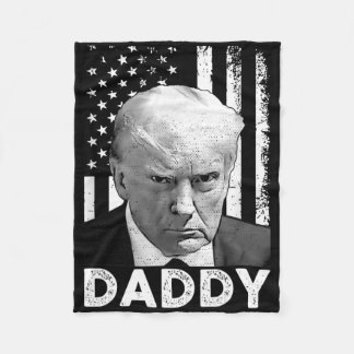 Lustige Trump-Shirts Daddy's Home für Männer und F Fleecedecke