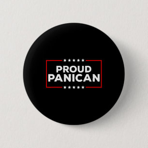 Lustige Trump-Zölle Stolzer Panikan _1 Button