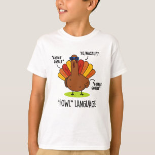 Lustige Truthahn-Wortwitz-Pun  T-Shirt