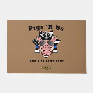 lustige Tür "PIGS 'R US" Fußmatte
