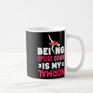 Lustige Turnkunst für Mädchen Teenie-Turnerin Turn Kaffeetasse