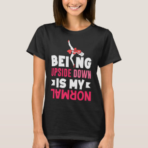 Lustige Turnkunst für Mädchen Teenie-Turnerin Turn T-Shirt