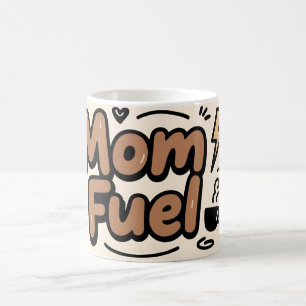 Lustige Typografie für Mamas Kaffeetasse
