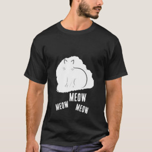 Lustige Typografie-Name und Foto des Haustiers T-Shirt