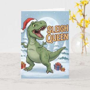 LUSTIGE TYPOGRAFIE WEIHNACHTEN KARTE