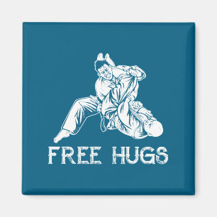 Lustige Umarmungen Brazilian Jiu Jitsu Mma Bjj Magnet