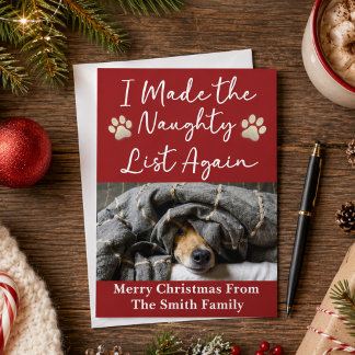Lustige Unartige Liste Hund Weihnachten Benutzerde
