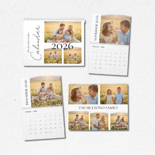 Lustige und entspannte Familienmomente 2026 Fotoka Kalender