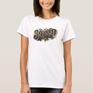 Lustige und funky BLESSED Custom Kreation T-Shirt