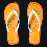 Lustige und niedliche orange Scheibe-Sommer-Frucht Flip Flops<br><div class="desc">Diese hübsche "lustige und niedliche orange Scheibe-Sommer-Frucht,  die einzigartiger Entwurf" Reinfall umdrehen,  ist bestimmt ein niedliches Geschenk für Sie oder Freunde in dieser Sommerperiode. (Sie können Text,  Monogramm oder Namen auf diesen Entwurf hinzufügen,  indem Sie besonders anfertigen es Knopf anklicken) 
 Mehr Entwürfe,  die Sie auch mögen können:</div>