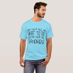 lustige Unisex-Wortart Großeltern T-Shirt