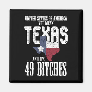 Lustige USA-Flagge Vereinigte Staaten von Amerika Magnet