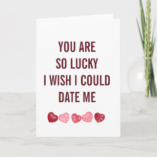 Lustige Valentinstagskarten Feiertagskarte