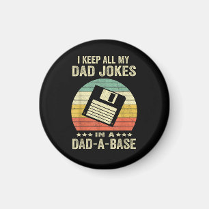 Lustige Väter-Witze für Männer in dad-a-Base Magnet