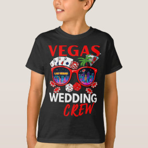 Lustige Vegas-Hochzeitscrew 2026 Junggesellenabsch T-Shirt