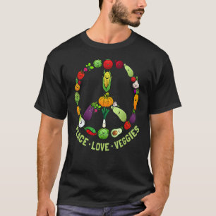 Lustige Vegetarier Männer Frauen Cooler Veganer Ve T-Shirt