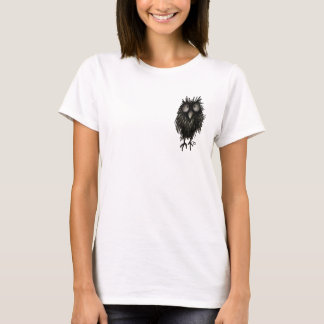 Lustige verrückte Eule T-Shirt