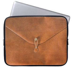 Lustige Vintage-Leder-Tasche Laptopschutzhülle