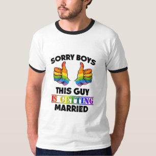 Lustige Vorhochzeitsankündigung T-Shirt