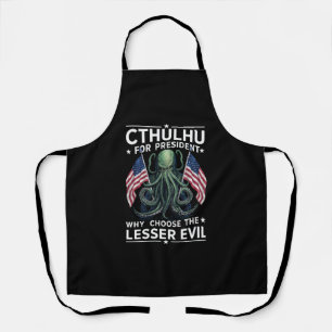 Lustige Wahlen 2024 Cthulhu für Präsident Schürze