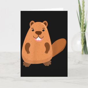 Lustige Waldmurmeltiere Murmeltiere Erdhörnchen Wa Karte
