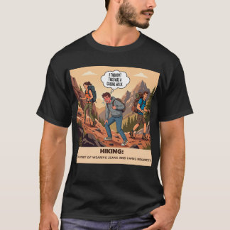 Lustige Wander-Shirt mit Bedauern T-Shirt