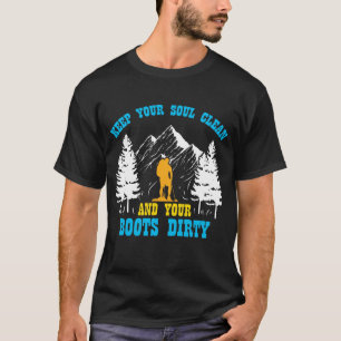 Lustige Wandernund Campings-Shirts für Männer un T-Shirt