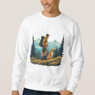 lustige Wanderung mit meinem Hundetrekking Kletter Sweatshirt