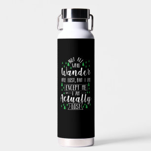 Lustige Wanderweisheit Trinkflasche