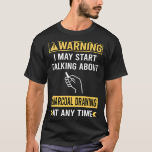 Lustige Warnzeichnung T-Shirt