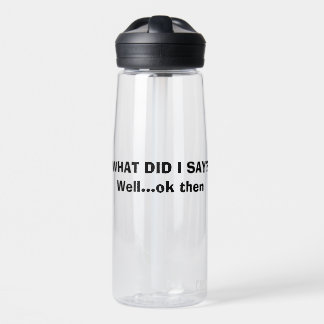 Lustige Wasserflasche Trinkflasche