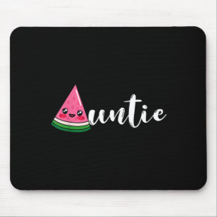 Lustige Wassermelone Fruchtliebhaber Tante Familie Mousepad