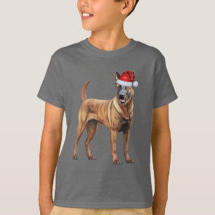 Lustige Weihnachten für Kinder mit Belgischem Mali T-Shirt