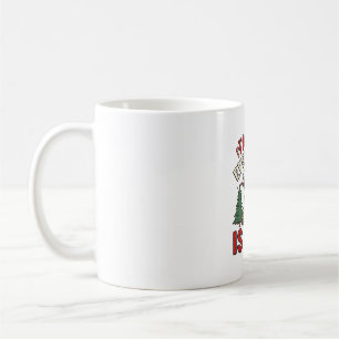 Lustige Weihnachten Highland-Kuh Mir geht's gut Al Kaffeetasse