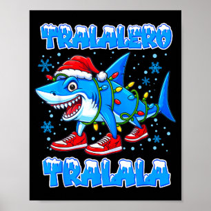 Lustige Weihnachten Italienische Gehirnfäule Für M Poster