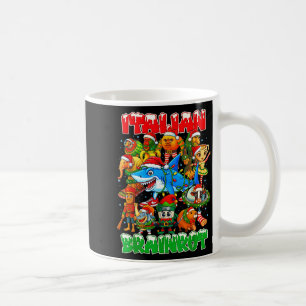 Lustige Weihnachten Italienische Gehirnfäule Itali Kaffeetasse
