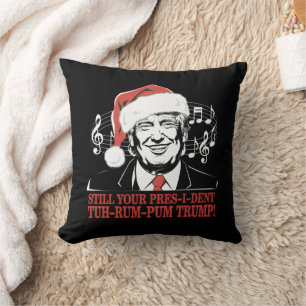 Lustige Weihnachten Präsident Trump Pyjama Hässlic Kissen