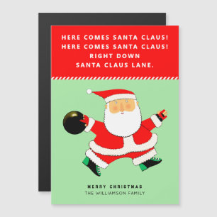 Lustige Weihnachts-Geschenkkarten-Magnete Magnetkarte