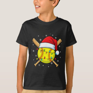 Lustige Weihnachts-Softll-Santa-Mütze für Softll-S T-Shirt