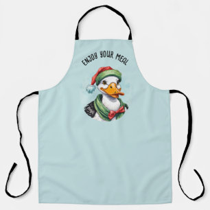 Lustige Weihnachts-Tierfavoriten - Ente 2 Schürze